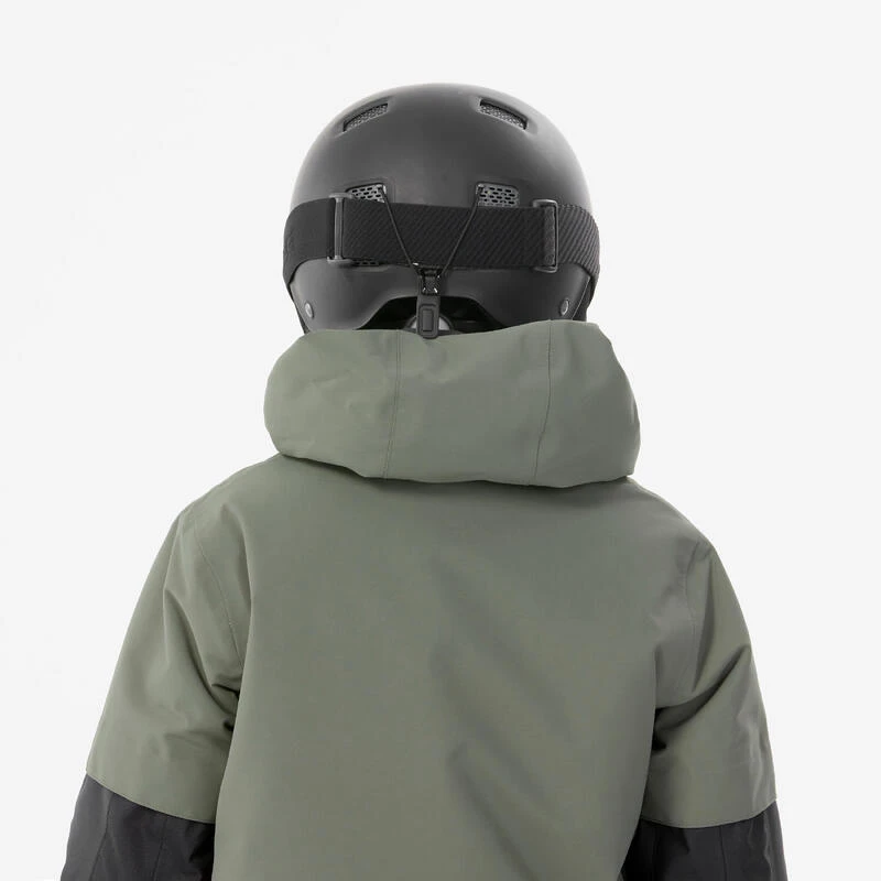 VESTE DE SNOWBOARD GARÇON LONGUE ET TRÈS RÉSISTANTE - SNB 500 - KAKI 11 VESTE DE SNOWBOARD GARÇON LONGUE ET TRÈS RÉSISTANTE - SNB 500 - KAKI – Image 9