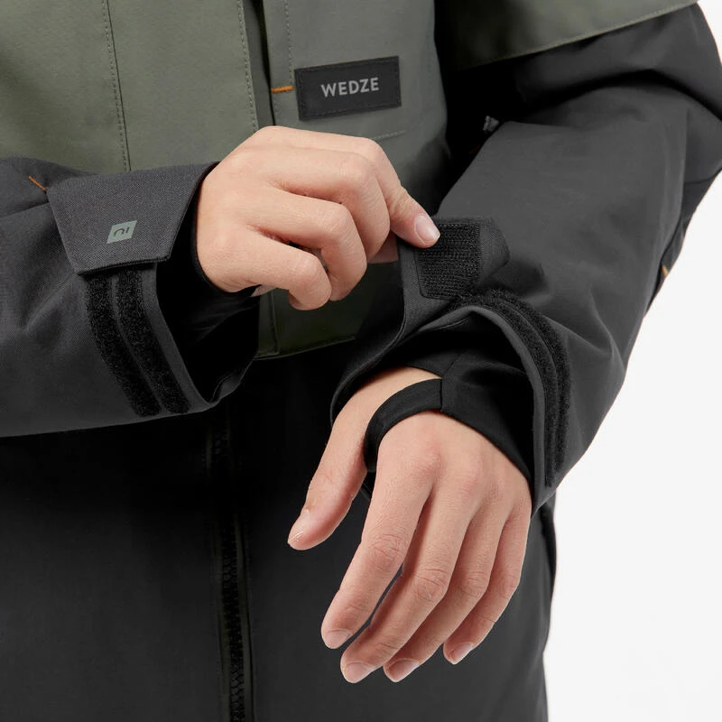 VESTE DE SNOWBOARD GARÇON LONGUE ET TRÈS RÉSISTANTE - SNB 500 - KAKI 12 VESTE DE SNOWBOARD GARÇON LONGUE ET TRÈS RÉSISTANTE - SNB 500 - KAKI – Image 10