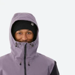Veste Snowboard Homme Compatible ZIPROTEC SNB 500 -Violette -Plein Air Équipement Magasin veste snowboard homme compatible ziprotec snb 500 violette 5
