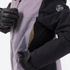 Veste Snowboard Homme Compatible ZIPROTEC SNB 500 -Violette -Plein Air Équipement Magasin veste snowboard homme compatible ziprotec snb 500 violette 6