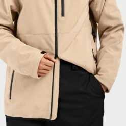 Veste Snowboard Homme Sports D'hiver W2 Cerro Beige -Plein Air Équipement Magasin veste snowboard homme sports dhiver w2 cerro beige 2