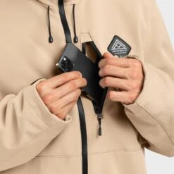 Veste Snowboard Homme Sports D'hiver W2 Cerro Beige -Plein Air Équipement Magasin veste snowboard homme sports dhiver w2 cerro beige 3