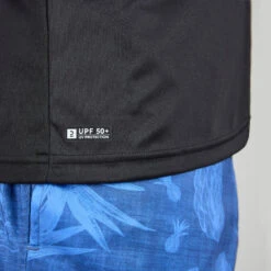 WATER TEE SHIRT Top Anti UV Surf Manches Courtes Homme Noir 8 WATER TEE SHIRT Top Anti UV Surf Manches Courtes Homme Noir -Plein Air Équipement Magasin water tee shirt top anti uv surf manches courtes homme noir 2