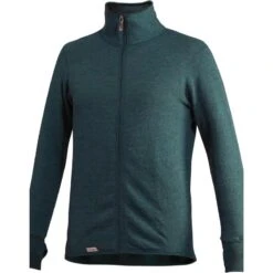 Woolpower Veste à Fermeture Éclair Mid Layer Merino 400 - Vert Forêt -Plein Air Équipement Magasin woolpower veste a fermeture eclair mid layer merino 400 vert foret 2